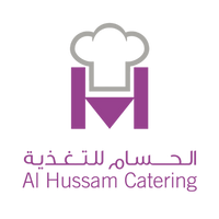 Al Hussam Catering logo – AM Marketing client in food and catering services, branding for Pakistan and Qatar markets.