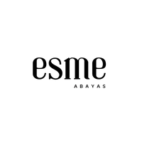 Logo of Esmeabaya, a premium modest fashion brand offering elegant abayas, proudly featured as a client of AM Marketing.