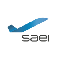 SAEI logo – Saudi aviation engineering brand promoted by AM Marketing for impactful presence in Pakistan and Qatar.