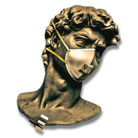 Classic marble statue symbolizing wisdom and timeless marketing insights – AM Marketing brand message visual.